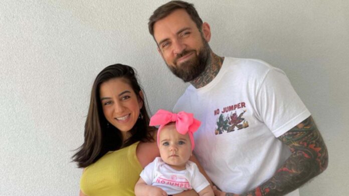 Adam 22 and Lena The Plug with their daughter [Image-Instagram@adam22]